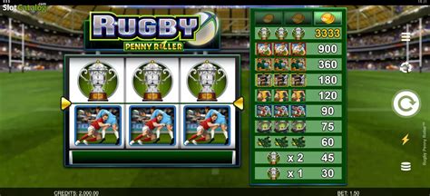 Slot Rugby Penny Roller